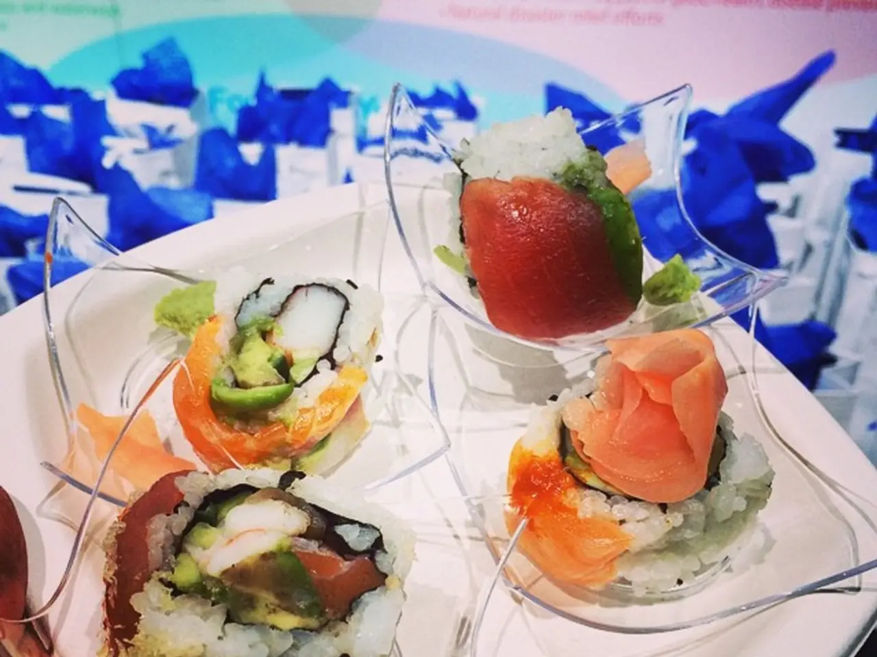 Grand feast held in the castle's lush garden.