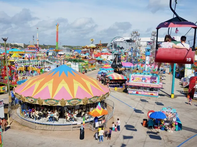 Outdoor Photography Display Staged at Open-Air Art Gallery