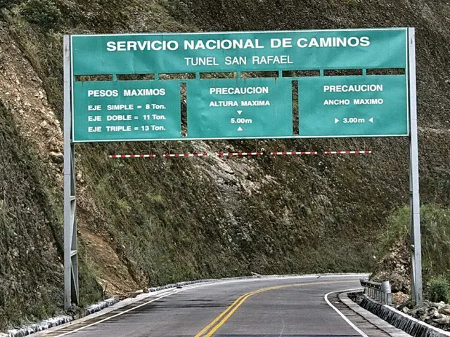 In Bavaria, Germany, the peak mountain passage is exclusively navigable on foot or by bicycle.