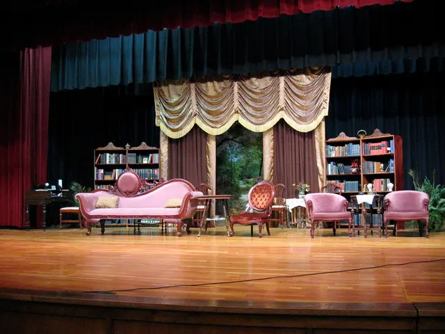 "Theatrical Performance of "A Midsummer Night's Dream" in Düsseldorf Theater"