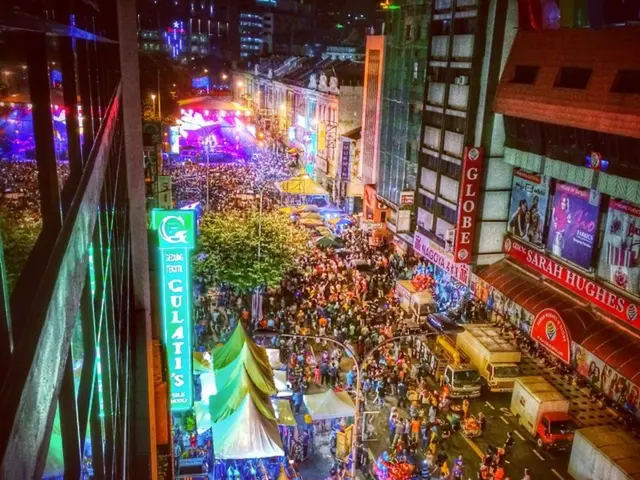 Street celebration on Flingern street, particularly around Flurstraße, takes place on Saturday in...