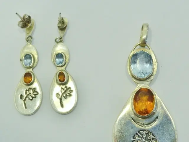 Avid earring collector couldn't resist the large pair, continuously sporting them all summer long.