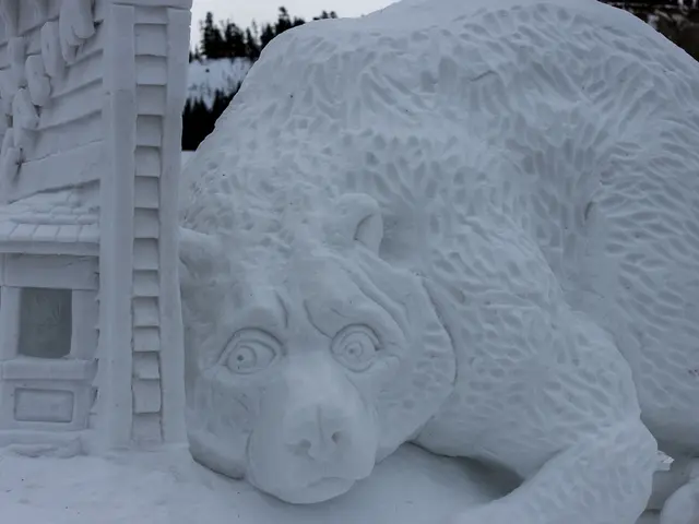 Giant Snow Sculpture in Olympia Remains Record Holder as Tallest Snowwoman Built Worldwide