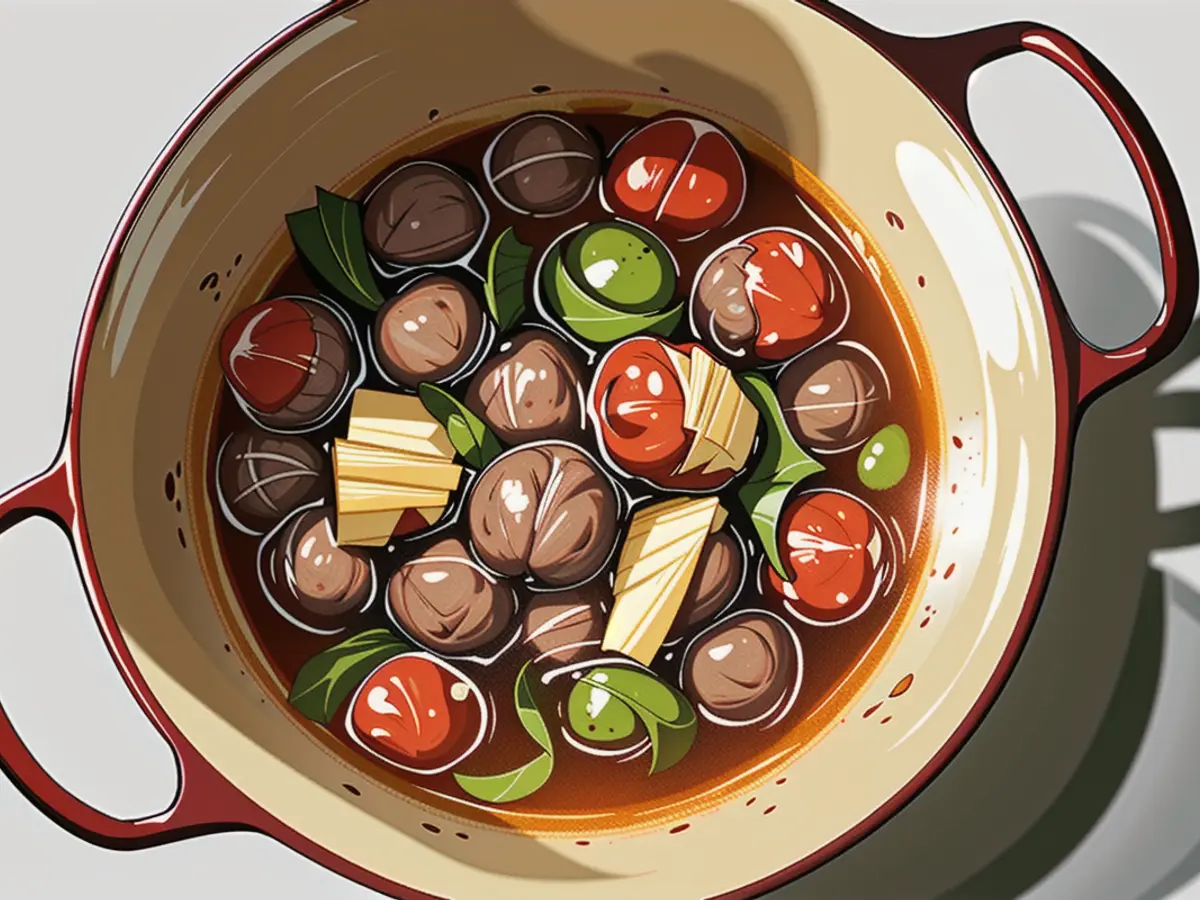 Simmering Meatballs for Southern Living Meatball Soup Simple Meatball Soup Cooking Instructions